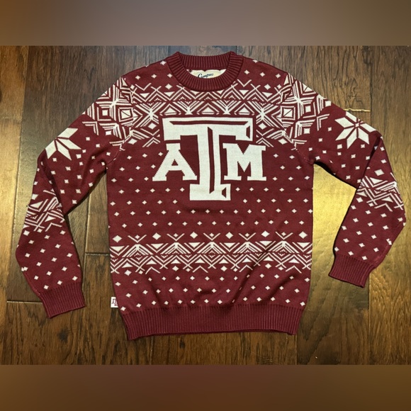 Campus Specialties Texas A&M LS Christmas Knit Sweater - Medium - Picture 1 of 8